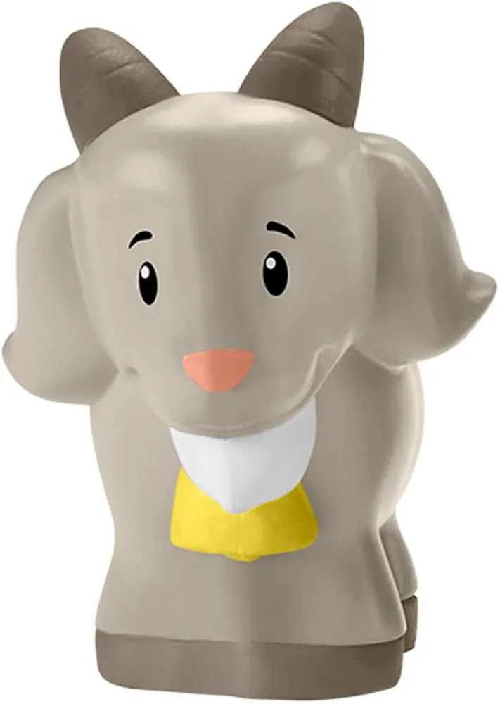 Replacement Part for Fisher-Price Little People Noah's Ark Playset - HNG03 ~ Replacement Gray Goat Figure ~ Works with Other Sets Too ~ Children's Bible Story Playset Figure