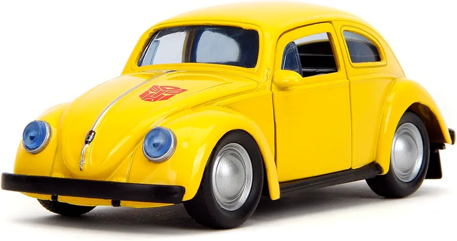 Transformers 1:32 G1 Bumblebee Volkswagen Beetle Die-Cast Car, Toys for Kids and Adults